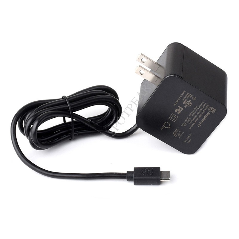 Alimentatore USB ufficiale ori - Raspberry Pi 5 8Gb Board recensione e prezzo