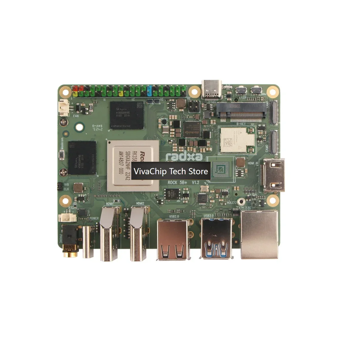 VivaChip TechRadxa ROCK 5B+ co - Rockchip Rk3588 Development Board recensione e prezzo